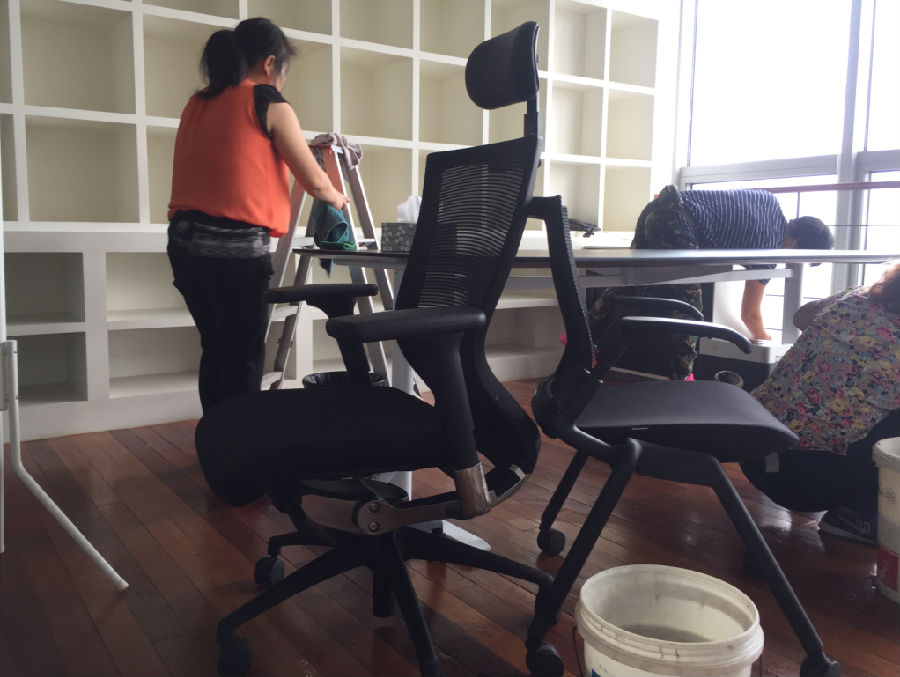 观山湖区办公室清洁案例